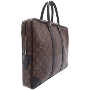 Louis Vuitton Bag Macassar Monogram Business Document Porte Voyage